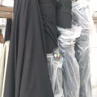 پارچه مشکی پفکی