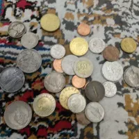 سکه قدیمی خارجی اصلی ضرب یک
