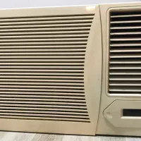 کولر گازی پنجره ای آمریکایی گری موتور بزرگ