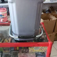 سطل پدال فلزی