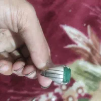 انگشتر و زنانه و زنجیر نقره