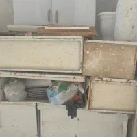 کابینت فلزی و‌چوبی
