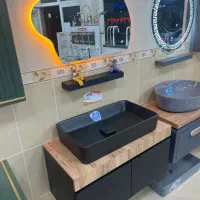 کابینت روشویی مخصوص شیرالات توکار(آتاکابین)80.40