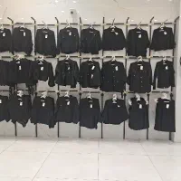 شومیز مانتویی مشکی یزدپوش