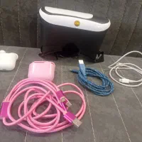 عینک ۳بعدی و ایرپاد و سیم شارژر اصلی