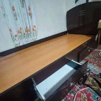 تخت تک نفره چوبی ام دی اف