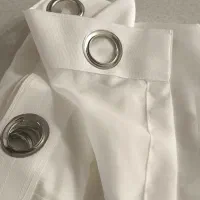 پرده حریر و کنار پرده کتان