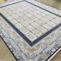 فرش خشتی باستان/فرش۱۷۵۰شانه نخی کد۲۱۲۱