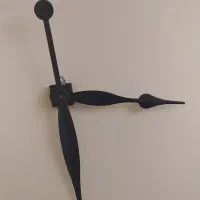 موتور و عقربه بزرگ ساعت دیواری یک متری