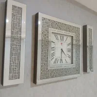 ساعت  ۳ تیکه شاین  نو  سالم  نقره ای