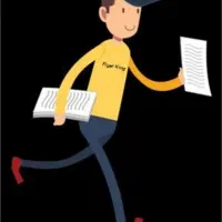 تراکت پخش کن پردیسان جلوی مصلی