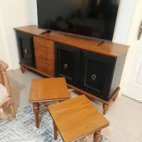 کنسول نئو کلاسیک تمام چوب راش نو نو