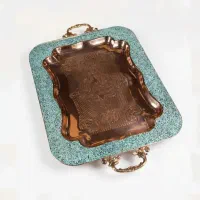 سینی ۶ نفره فیروزه کوب