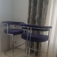 دو عدد صندلی کانتر