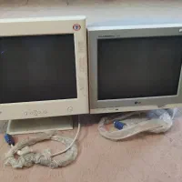 دو عدد مانیتور ۱۷ ال جی