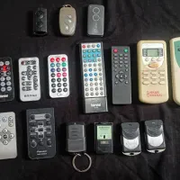 انواع کنترل ها تلویزیون ماشین درب پارکینگ