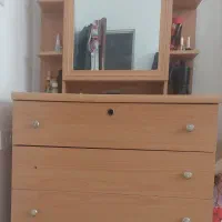 دراور چوبی با آینه