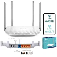 یک مودم TP LINK C50 و یک مودم D LINK N300