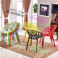 پخش انواع صندلی پلاستیکی فایبر فست‌فود رستوران