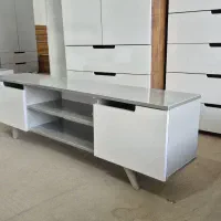 میز تلویزیون طبقه ای با جاکفشی دراور کد ۳۵