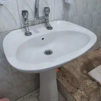سنگ روشویی باشیر وپایه