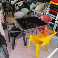 صندلی   پلاستیکی ناهار خوری سه بعدی  مدرن