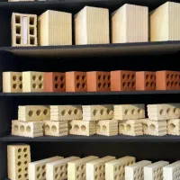 کارخانه آجر لفتون نما سفال تیغه سه گل زبره