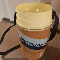 کلمن و ظرف غذا دو جداره نو