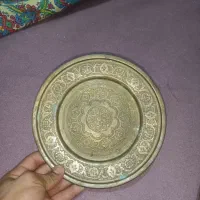 سینی و بشقاب مسی قدیمی