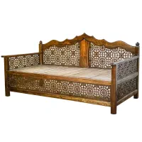 تخت سنتی چوبی ۹مدل متنوع گره چینی،CNC،شبکه ای،ساده