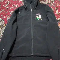 یک عدد کاپشن بچه گانه مشکی سالم