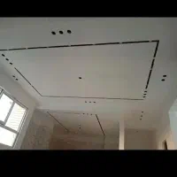 نقاشی ساختمان کناف گچ درب پنجره