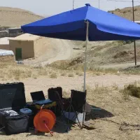 اکتشاف آب های زیرزمینی با دستگاه