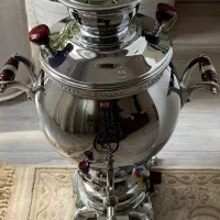 سماور گازی نو که بدون آب نمیسوزه