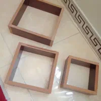 ۳ تیکه دکوری چوبی