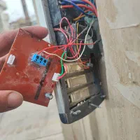 تعمیرات آیفون تصویری وقفل برقی. کله گاوی.