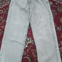 شلوار لی نیم بگ دخترانه