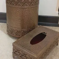 سطل زباله جا دستمال کاغذی