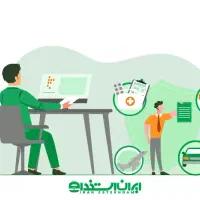 ادمین و فروشنده حضوری خانم