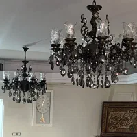 لوستر برنز ۸ شاخه