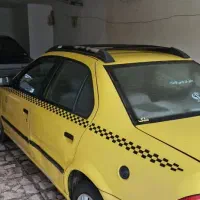 تاکسی سمند ef7 دوگانه سوز مدل ۱۳۹۵