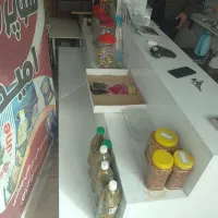 دکور و میز پیشخوان ام دی اف مدل پله ای
