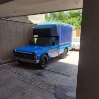بابری با وانت بار نیسان مسقف