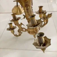 دو عدد لوستر سه شاخه شش شعله