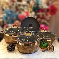 سرویس قابلمه 9 پارچه گرانیت بریونی ترکیه