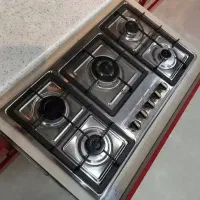 پخش اجاق گاز استیل ۵ شعله هود توکار و روکار