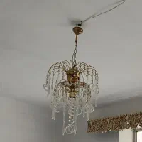 لوستر|لوستر و چراغ آویز|میانه, |دیوار