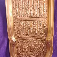 سینی برنجی هخامنشی قدیمی و سنگین