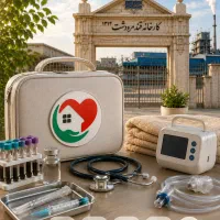 خدمات درمانی و پرستاری و تزریقات و خونگیری در منزل