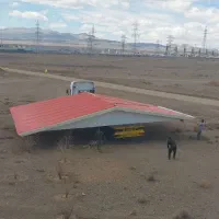 جوشکاری اسکلت و شیروانی سوله سردری نصب تیرچه بلوک